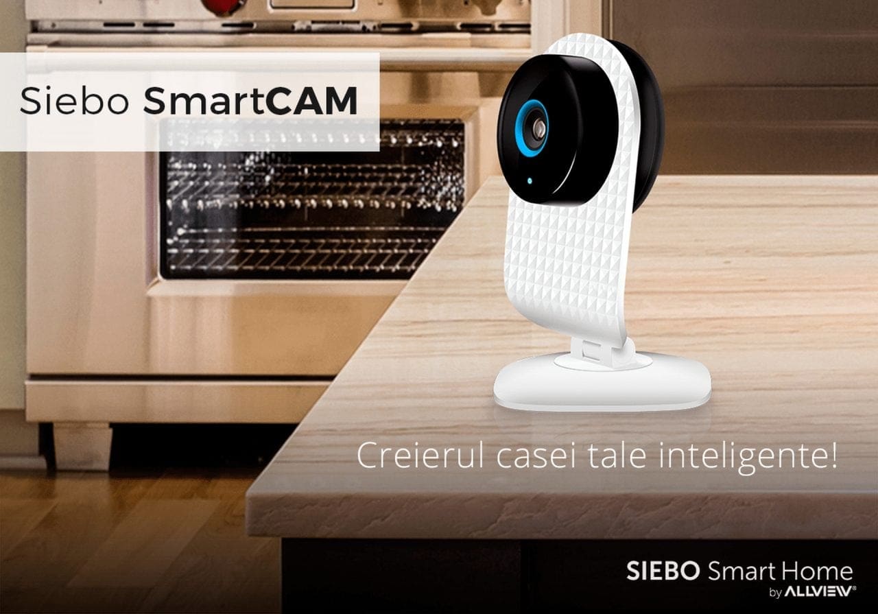 SmartCam Siebo - Brandul romanesc Allview intra pe piata de solutii smart home
