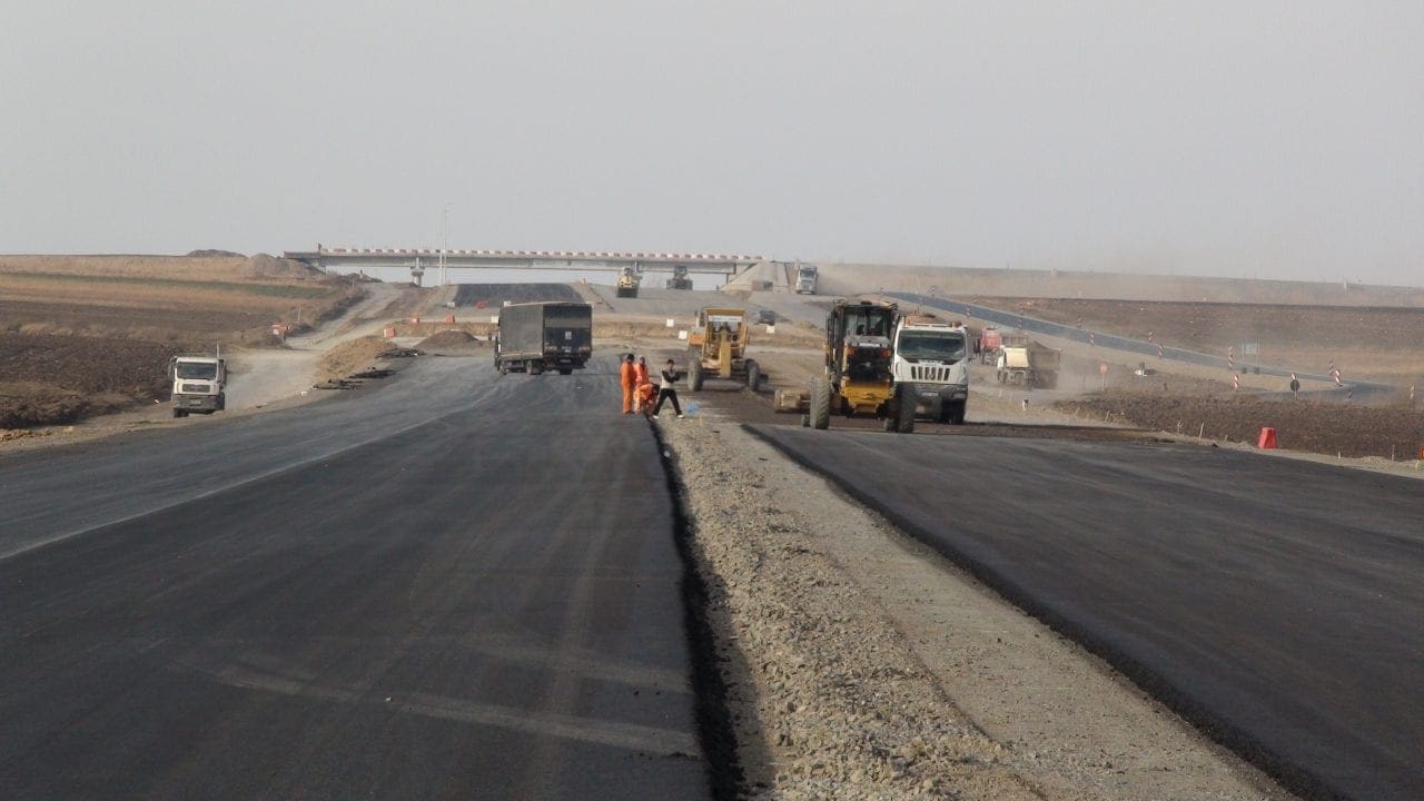 constructie autostrada1 - Finanțare UE de 875 de milioane de euro pentru prima fază a autostrăzii Sibiu-Pitești