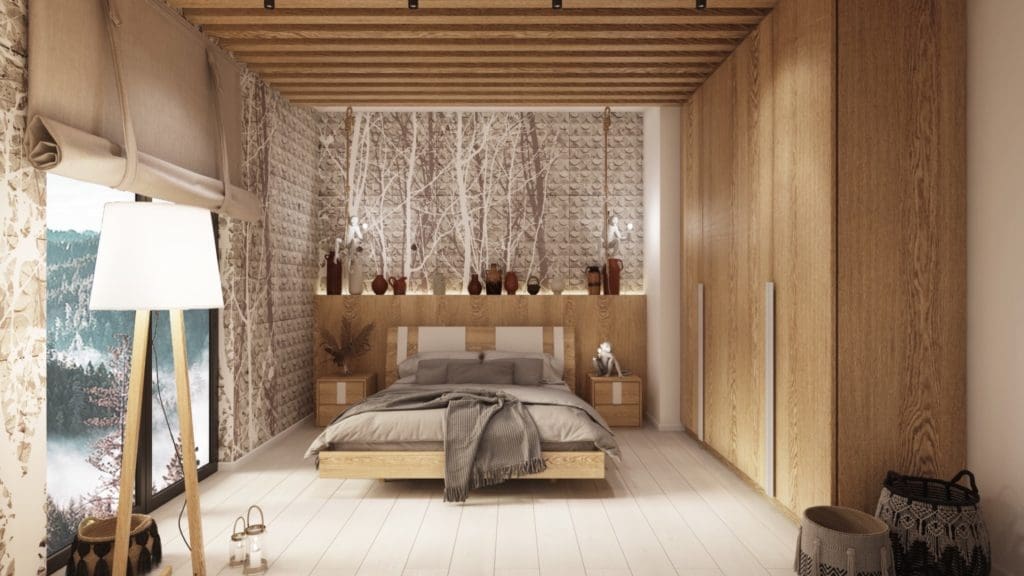 Honey Wood Amenajare Dormitor R2B copy 1024x576 - R2B – Ready to Buy, un concept digital inovator, dezvoltat de Delta Studio în domeniul amenajărilor de interior