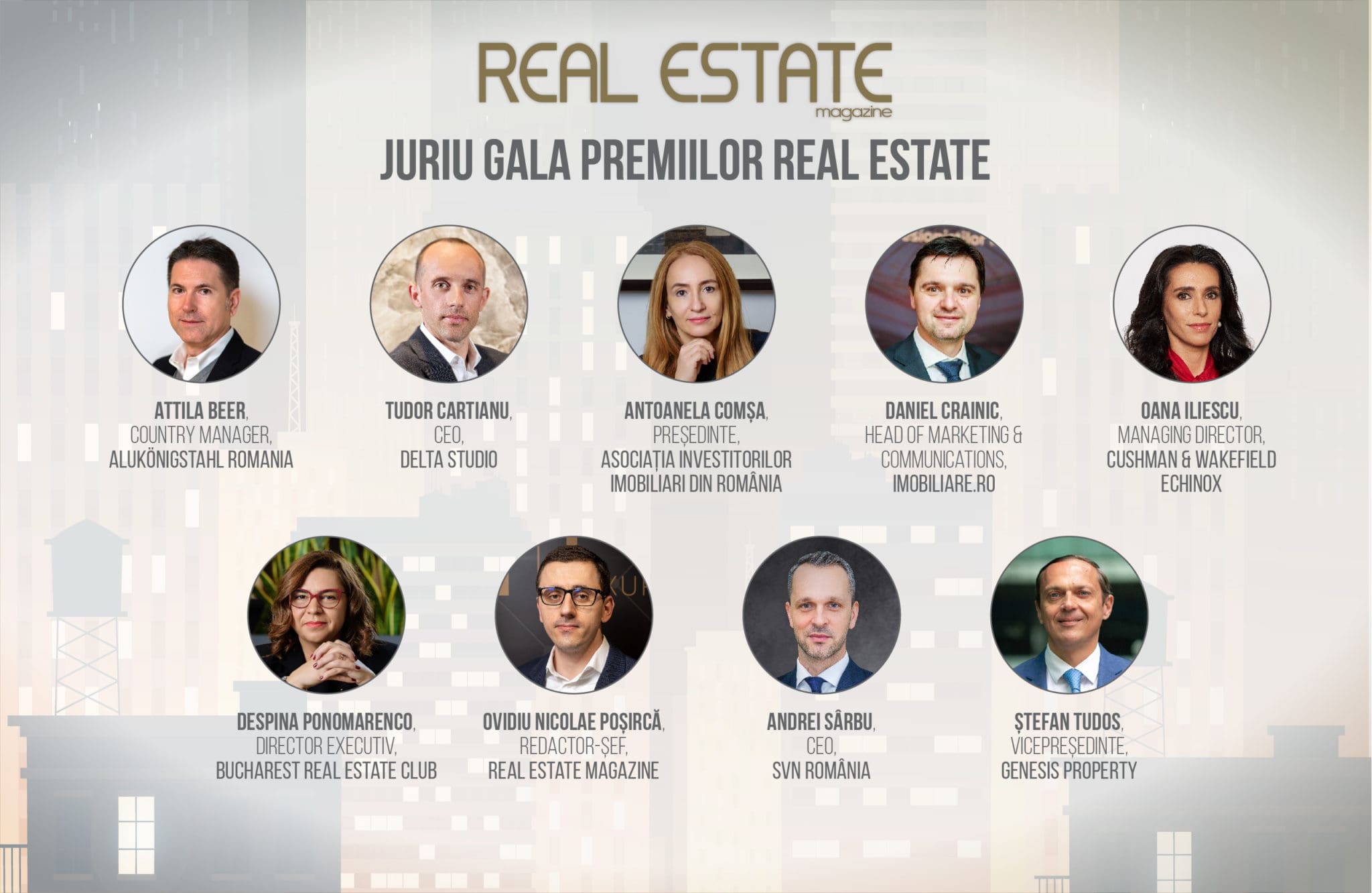 Panel Jurati 2021 1 scaled - Jurații confirmați la Gala Premiilor Real Estate Magazine 2021