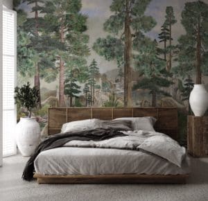 pines 1 dormitor copy 2 300x290 - Luxury,Bedroom,Interior,With,Minimal,Decor,,Loft,Style,,3d,Render