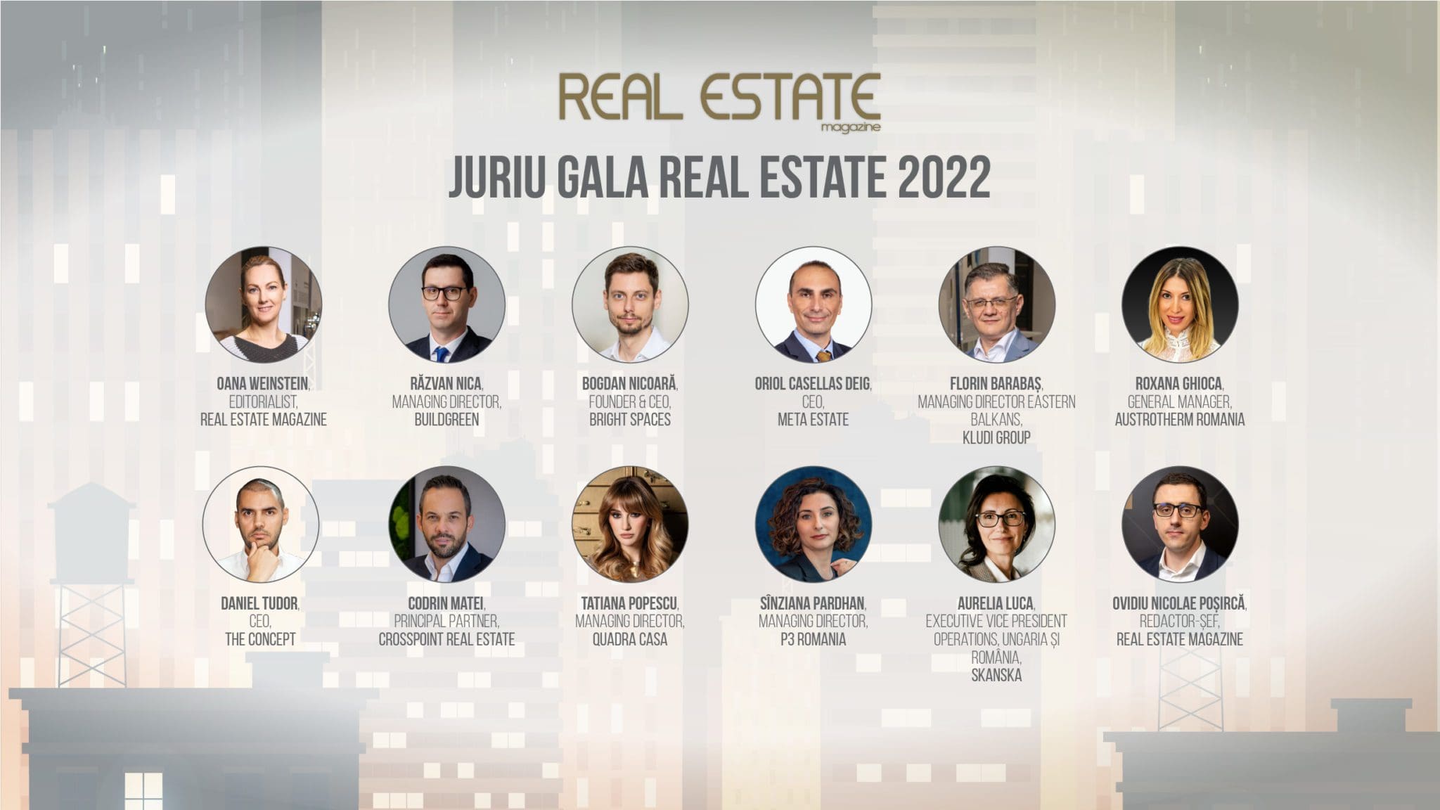 Gala Realestate Panel Jurati 2022 scaled - Iată jurații confirmați la Gala Premiilor Real Estate Magazine 2022