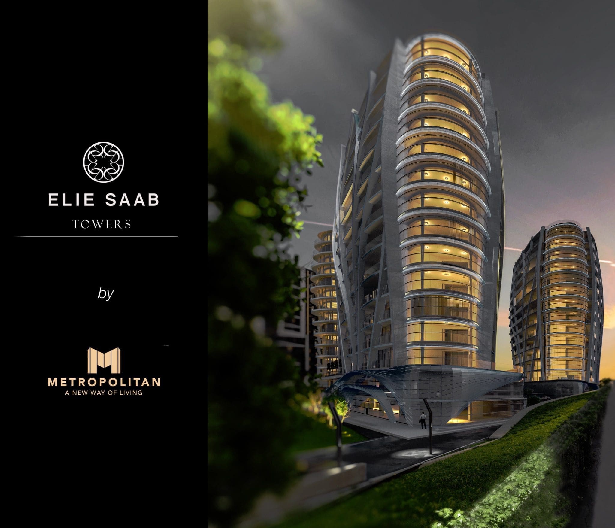 ELIE SAAB x Metropolitan Group with logo copy - ELIE SAAB, parteneriat exclusiv cu Metropolitan Group pentru locuințe de lux în nordul Bucureștiului
