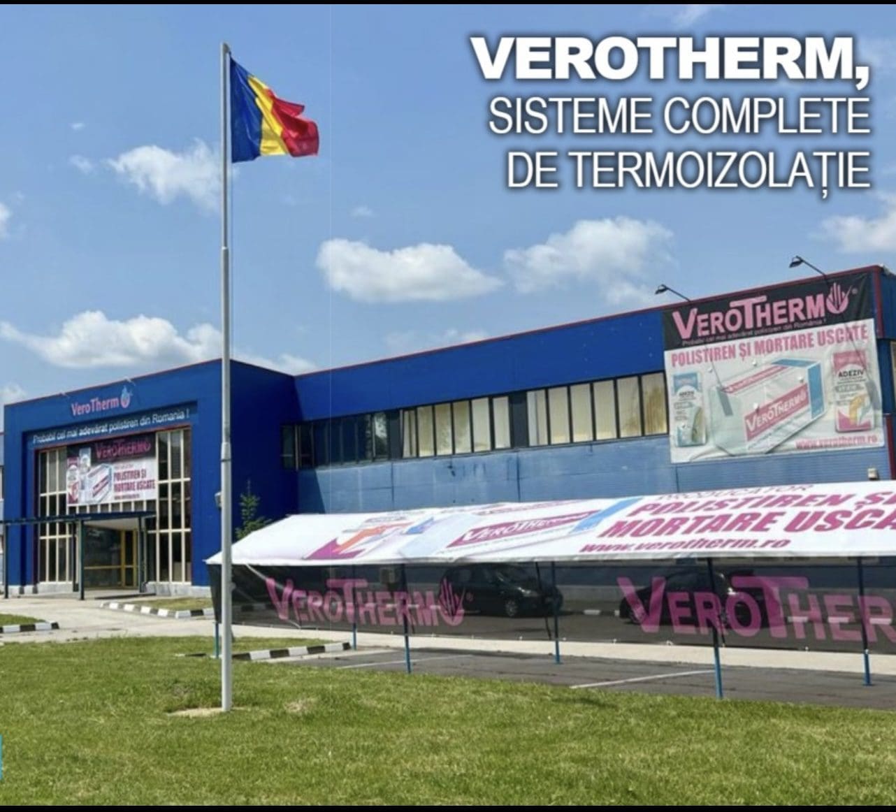 Fabrica VeroTherm  - VeroTherm își crește capacitatea de producție de polistiren și mortare uscate cu o investiție în 3 fabrici noi  