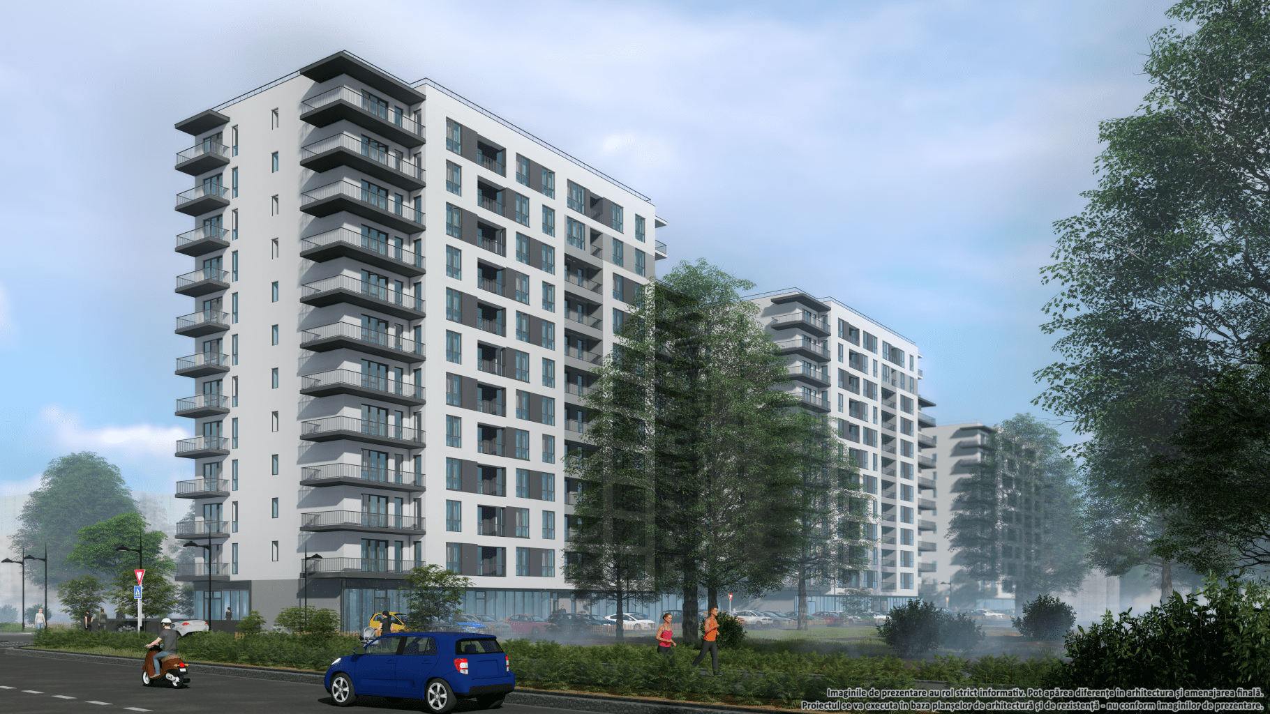 Sungate Apartments 1 - Interdraw lansează prima investiție majoră pe piața rezidențială din București, Sungate Apartments
