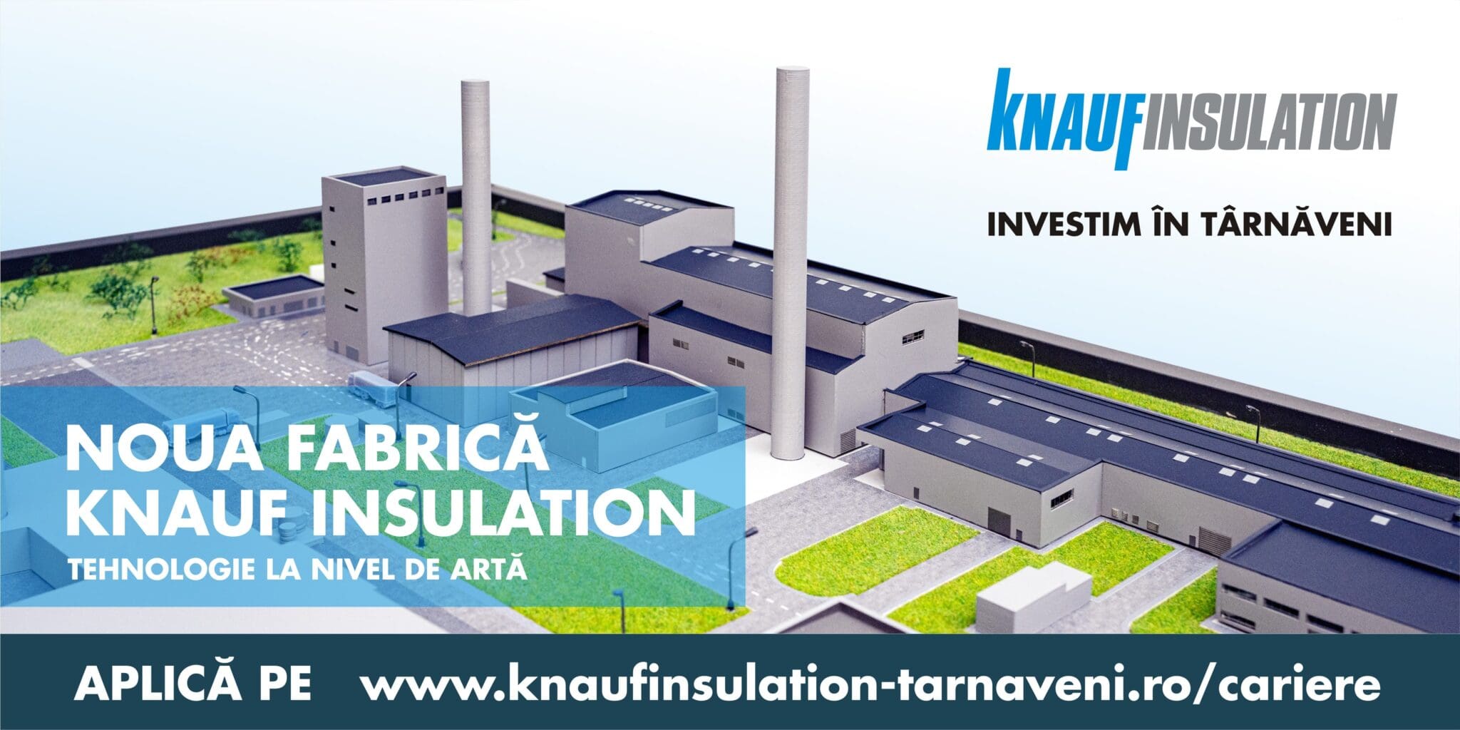 Knauf Insulation Tarnaveni scaled - Knauf Insulation a început construcția noii fabrici din Târnăveni, o investiție de peste 135 milioane euro
