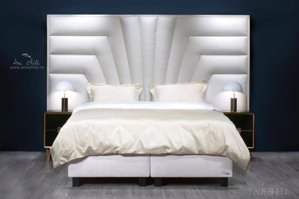 Shell Lady copy 1024x683 - Ami White, excelență în realizarea paturilor de lux apreciate la nivel internațional