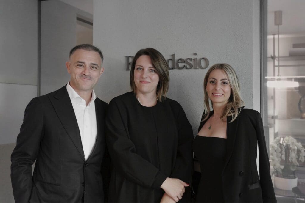 PINUM aduce primul showroom monobrand Rimadesio în România Francesco Curcio Francesca Malberti Maria Grazia copy 1024x683 - PINUM aduce primul showroom monobrand Rimadesio în România