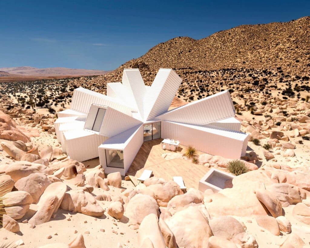 starburst house by whitaker studio joshua tree residence 3000x2400 copy 1024x819 - Casele cu design next-level, simbolul pasiunii proprietarilor